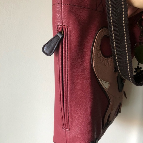 Vegan Leather Shoulder Bag / Purse - Picture 3 of 8